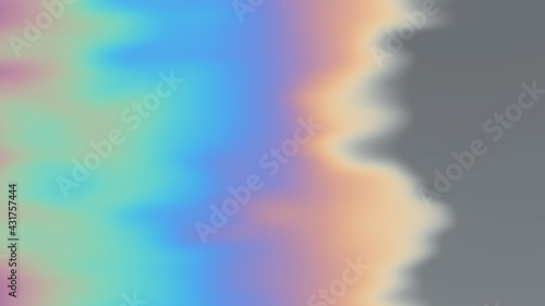 Abstract holographic background with place for text, copy space. Not trace, include mesh gradient. Vector EPS10