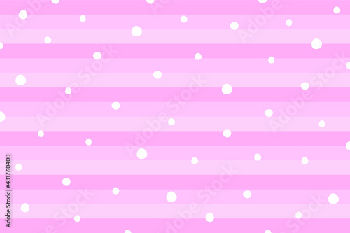 Pink theme and white dots background