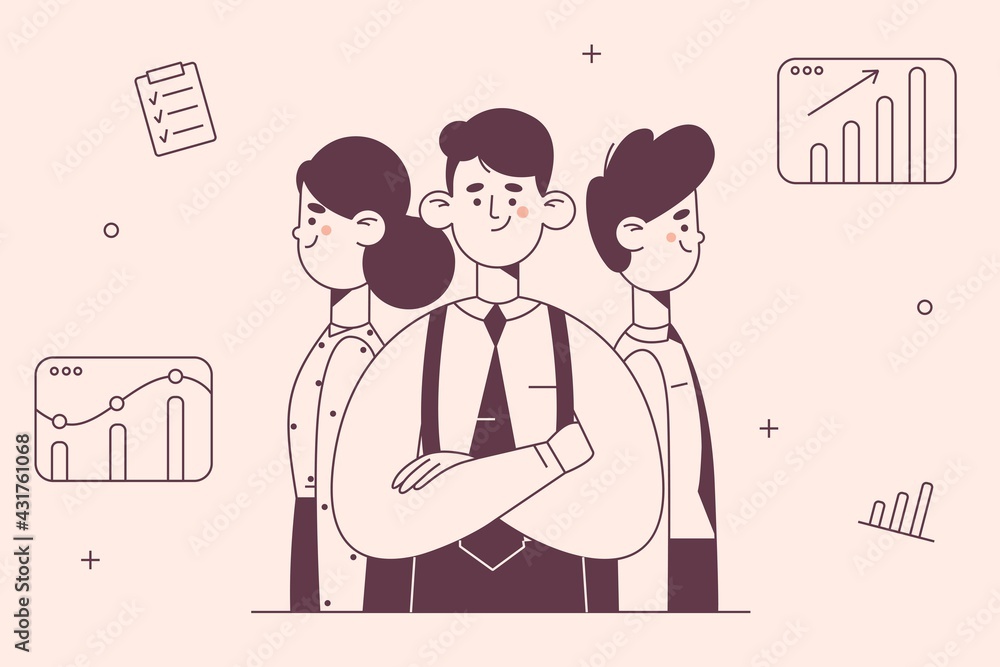 Teamwork, coworking, business development concept Teamwork, coworking, business development concept