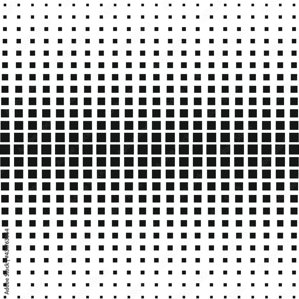 Abstract Black Square Pattern