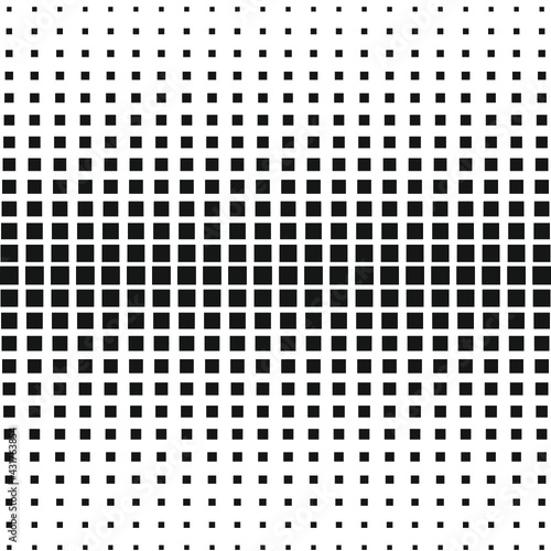 Abstract Black Square Pattern