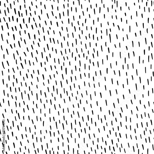 Seamless pattern, black and white illustration. Ink markers lines, repeating texture. Vector hand drawing doodle flat illustration
