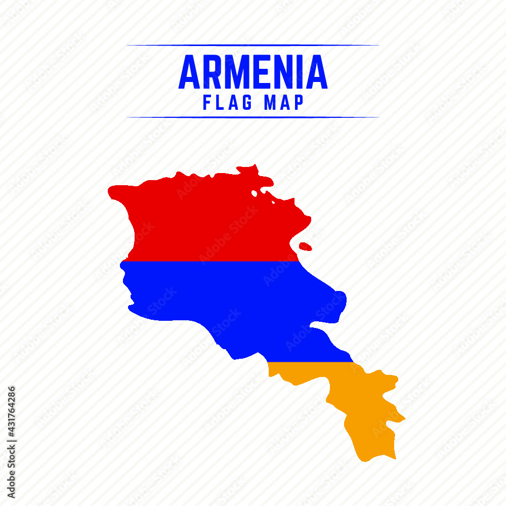 Flag Map of Armenia. Armenia Flag Map Flag Map of Armenia. Armenia Flag Map