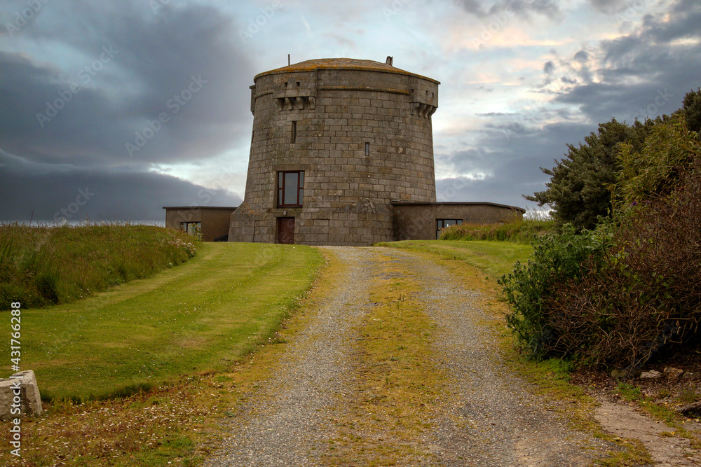 Martello Tower on Baginbun Head Martello Tower on Baginbun Head