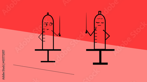 duel of syringes