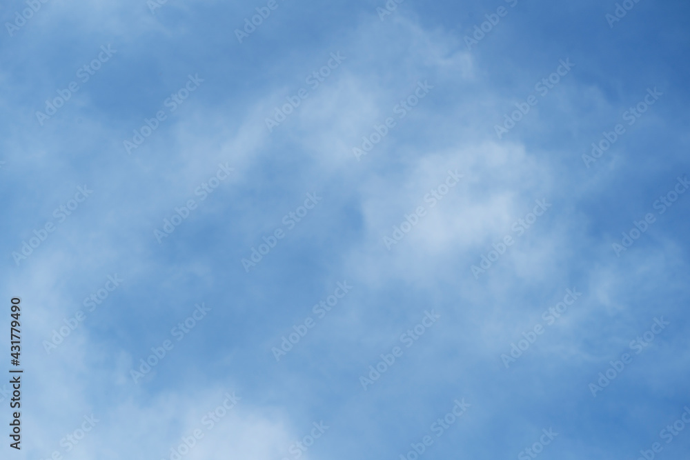 Beautiful cloud with blue sky natural background
