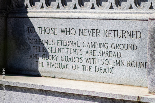 Quote on Monument in Angola