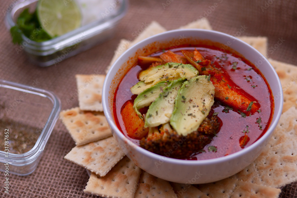 Fish Stew cooked in a delicious rich and fragant with avocado Fish Stew cooked in a delicious rich and fragant with avocado