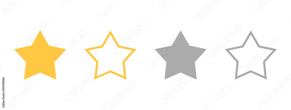 Golden and silver stars set on white background. Glitter elegant design elements. Celebration banner. Gold and gray shooting stars. Magic decoration. Children room decor. Vector illustration Golden and silver stars set on white background. Glitter elegant design elements. Celebration banner. Gold and gray shooting stars. Magic decoration. Children room decor. Vector illustration