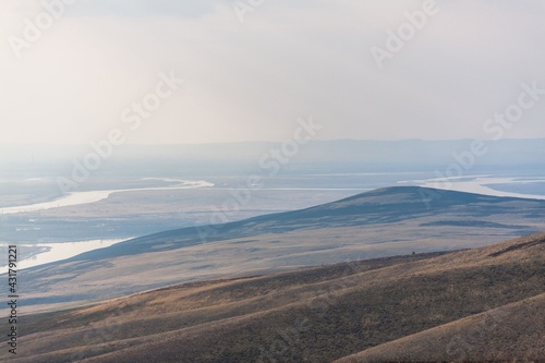 view from the top of the mountain