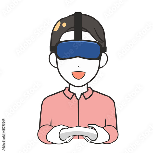 VR　ゲーム　男性