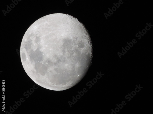 Moon dark night black white