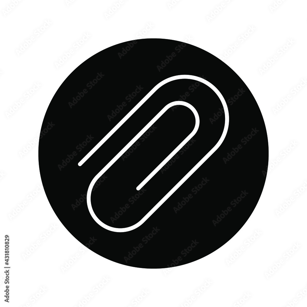 attach icon vector. attach sign. attach icon for web and app. vector illustration color editable attach icon vector. attach sign. attach icon for web and app. vector illustration color editable