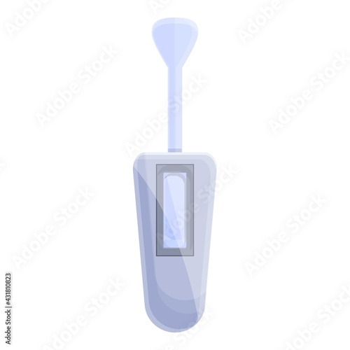 Express test icon. Cartoon and flat of Express test vector icon for web design isolated on white background