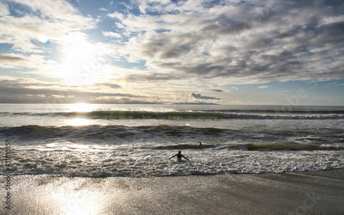 Playing in waves