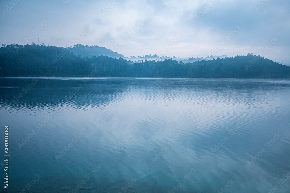 Fototapeta premium Montebello lake Guatemala Chiapas 