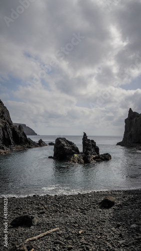 Porto Santo is a Portuguese island 43 kilometres northeast of Madeira Island in the North Atlantic Ocean.