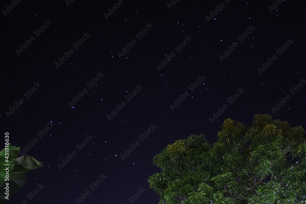 Noite de céu estrelado na America do Sul Noite de céu estrelado na America do Sul