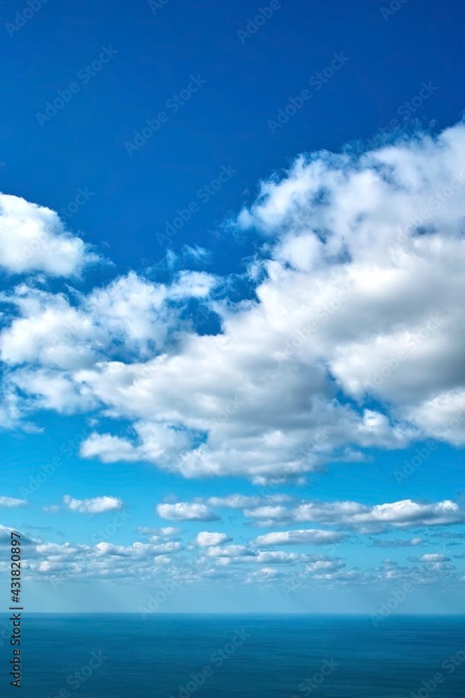 爽やかな青空と大海 爽やかな青空と大海