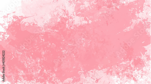 Pink watercolor background for textures backgrounds and web banners design