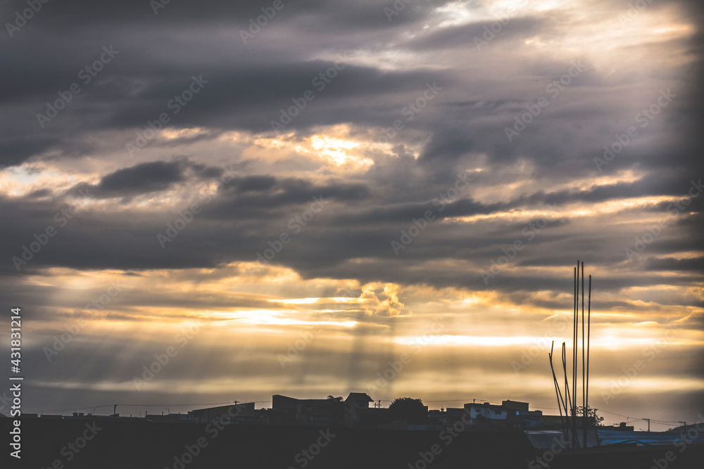 Naklejka premium celestial lights