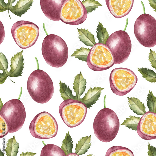Pattern Passion fruit