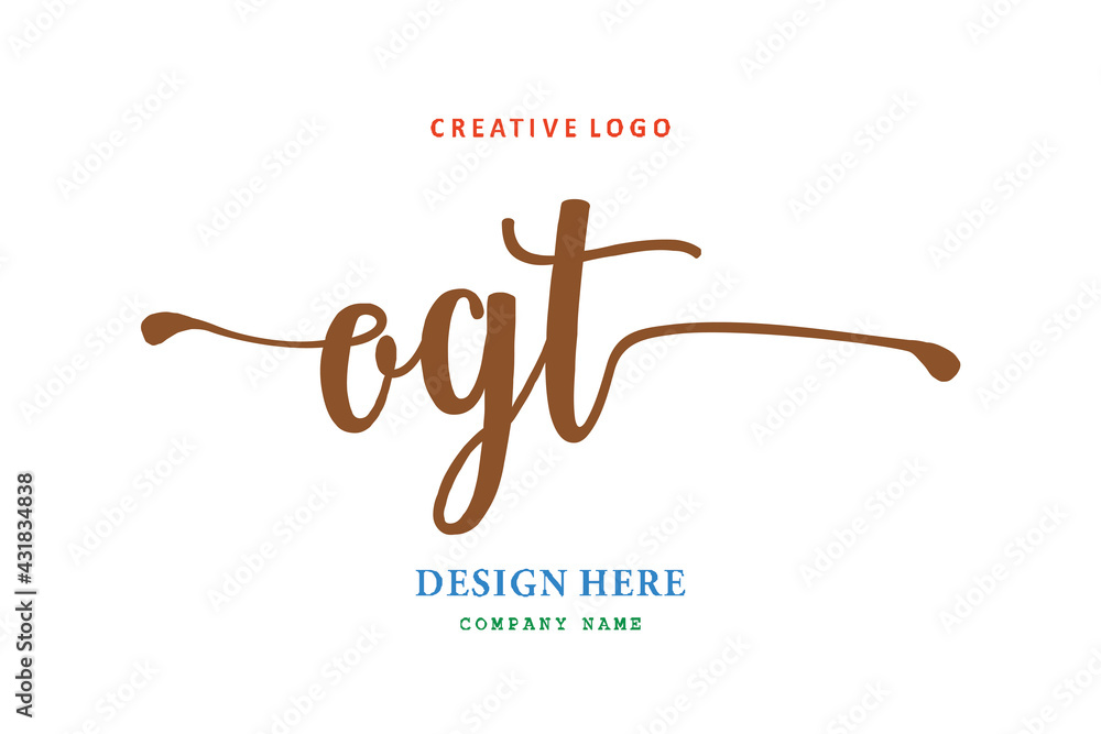 OGT lettering logo is simple, easy to understand and authoritative OGT lettering logo is simple, easy to understand and authoritative