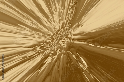 Gold ray background and glo...