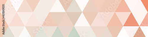 Abstract color Low-Polygones Generative Art background illustration