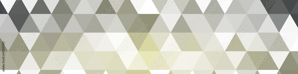 Fototapeta premium Abstract color Low-Polygones Generative Art background illustration