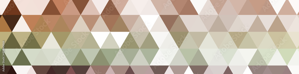 Abstract color Low-Polygones Generative Art background illustration