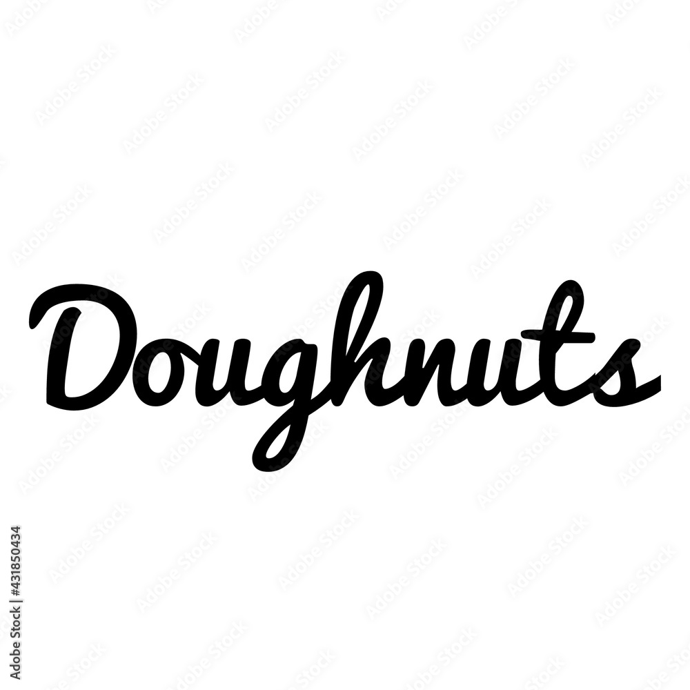 ''Doughnuts'' Quote Illustration