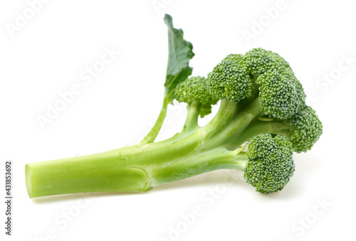 Broccoli vegetable on white background 