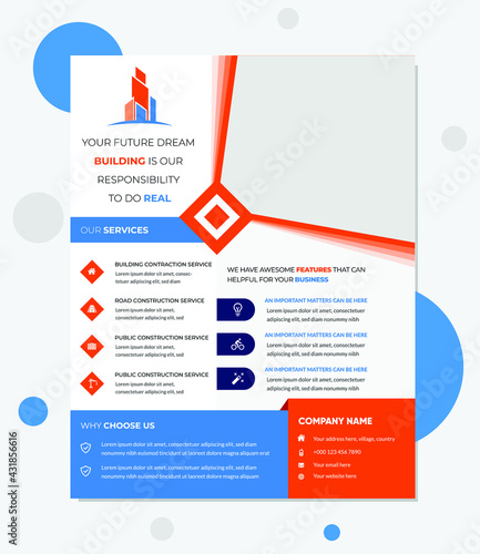 Corporate Business Flyer template for business, digital marketing, agency,it, software, grocery, travel, education, health,medicine, doctor, seo, corporate identity, summer, kids, festival and service