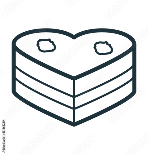 Heart Cake 