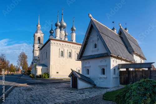Photos View of residential house of XVII century and Smolenskaya church