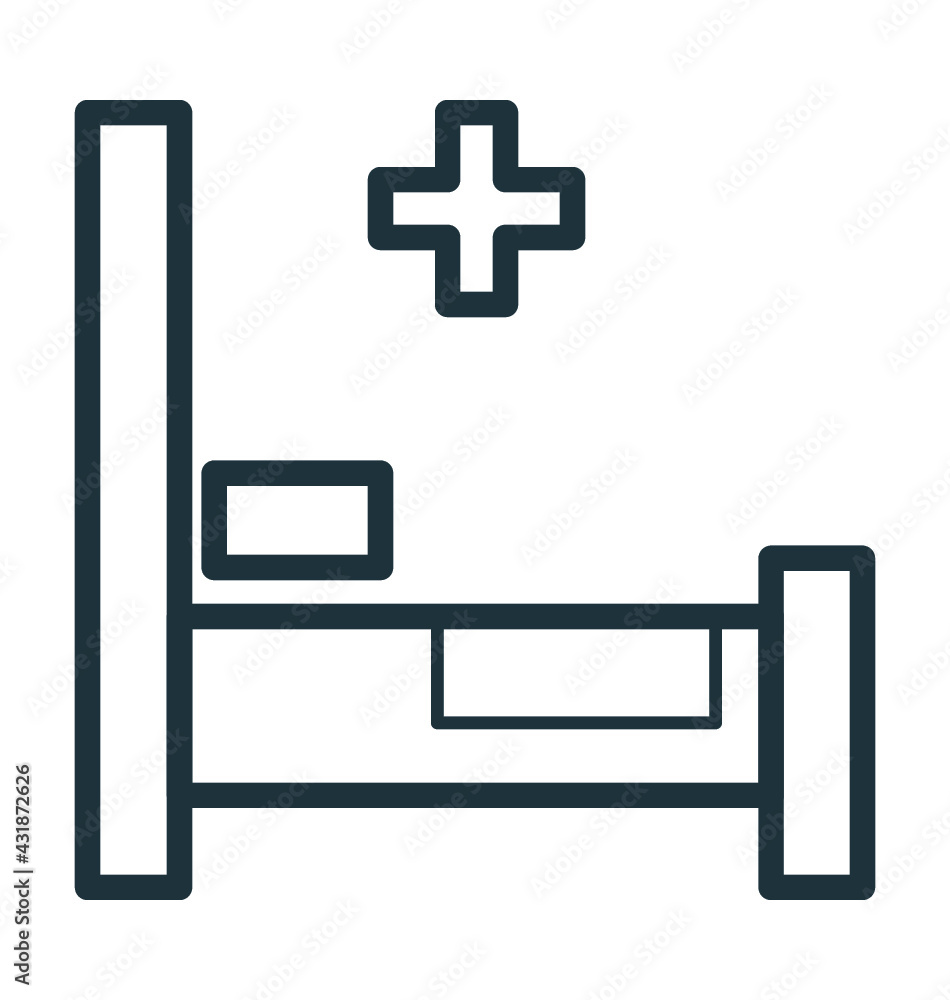 Fototapeta premium Patient Bed