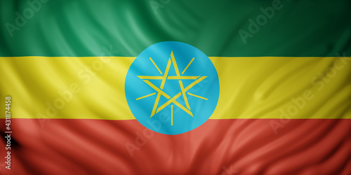  Ethiopia 3d flag