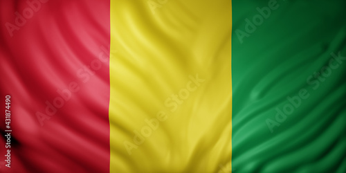  Guinea 3d flag