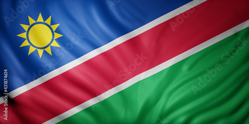  Namibia 3d flag