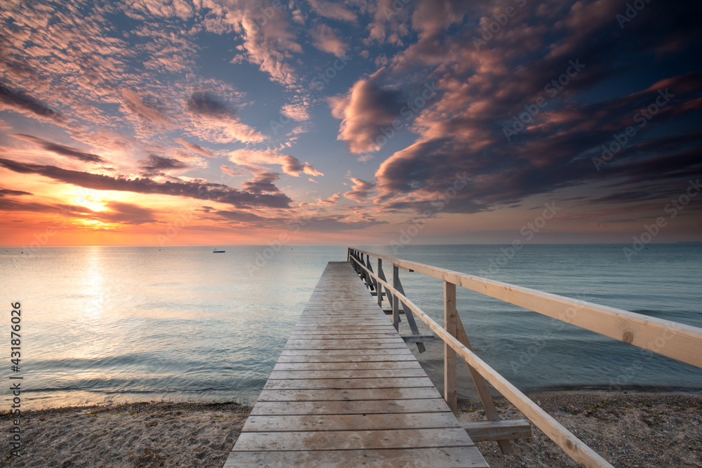 Fototapeta premium Sommer am Meer