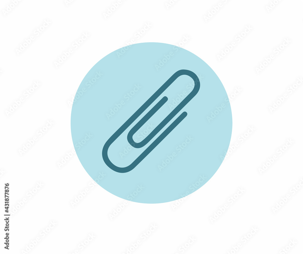 Paper clip illustration Paper clip illustration