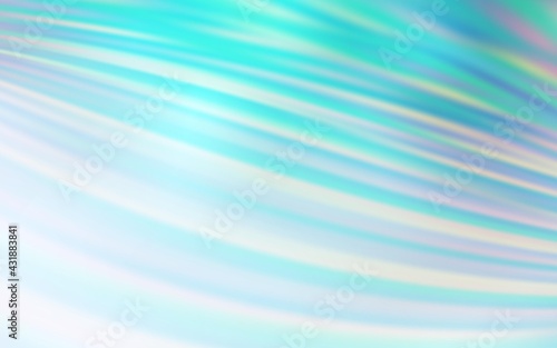 Light BLUE vector background with straight lines.