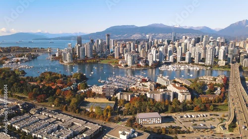 Cityscape of Vancouver : British Columbia Canada
