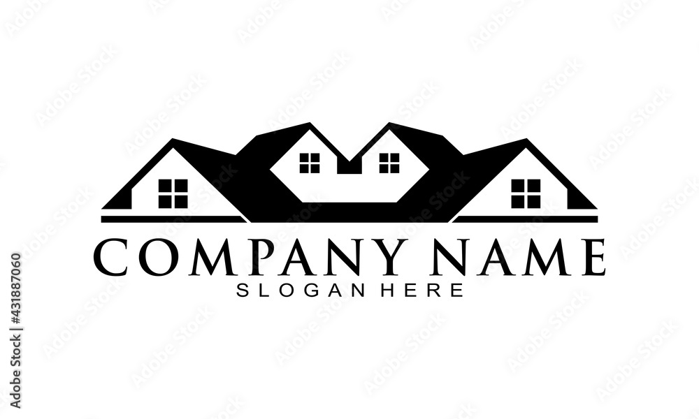 Architecture house vector logo Architecture house vector logo