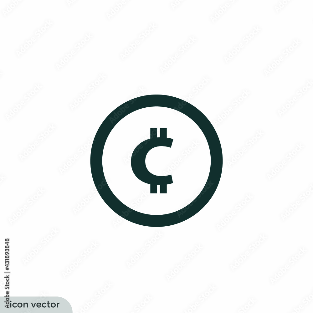 dollar cent sign icon dollar cent sign icon
