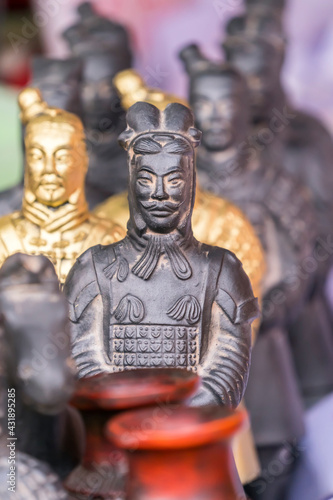 Photography the terracotta Army souvenir in XIAN, CHINA