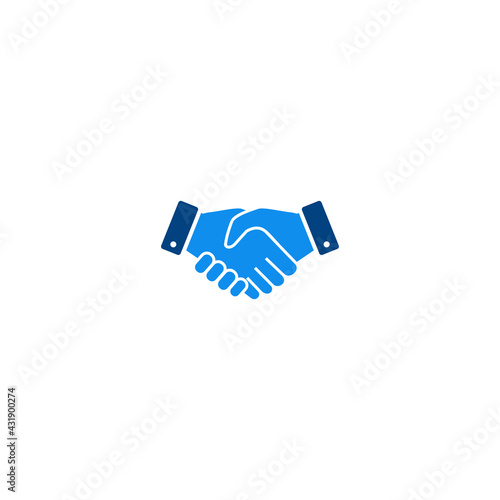 Handshake Icon, Handshake sign and symbol vector design