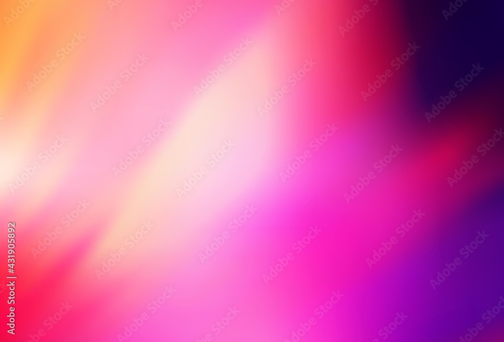 Light Pink, Yellow vector abstract bright template.