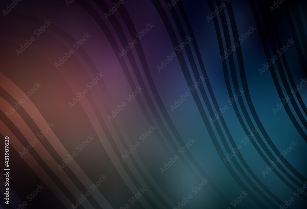 Dark Blue, Red vector pattern with lines. Dark Blue, Red vector pattern with lines.